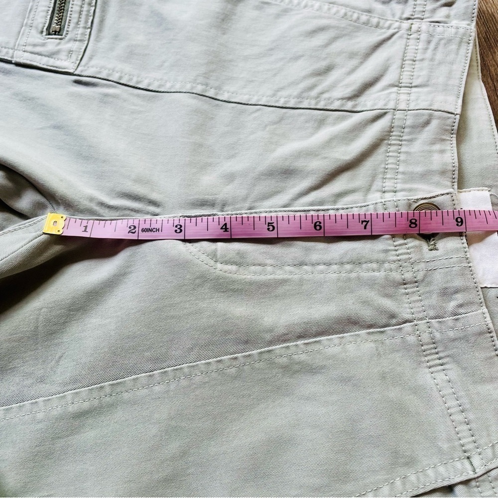 By Anthropologie Green Utility Pants Size 25 Petite - Picture 7 of 9